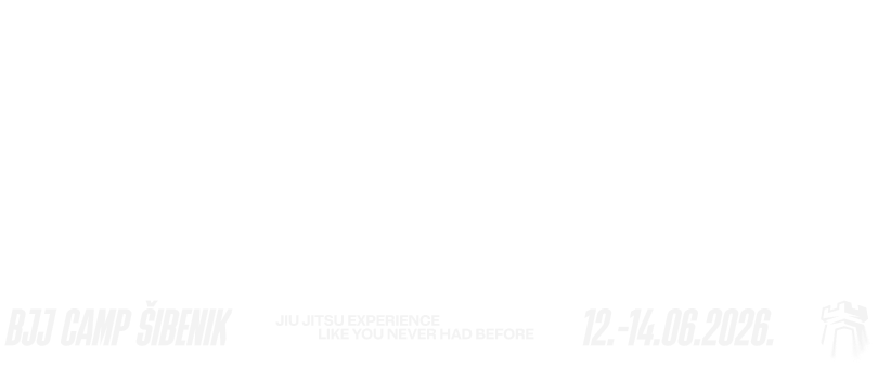 FortRoll — BJJ Camp Šibenik · Jiu Jitsu experience like you never had before · 12.–14.06.2026.